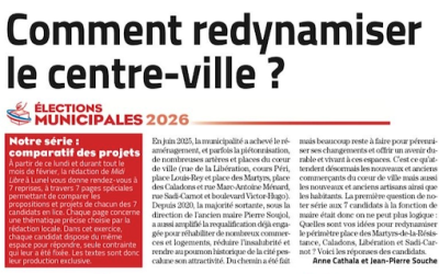MIDI LIBRE : Comment redynamiser le centre-ville ?